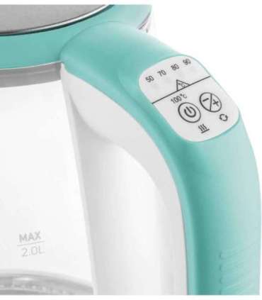 Klaaskorpusega veekeetja Sencor SWK2191GR, roheline