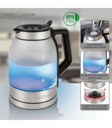 Veekeetja ProfiCook PCWKS1215G