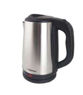 Electric kettle Tiber 2,5L stainless steel Esperanza, black