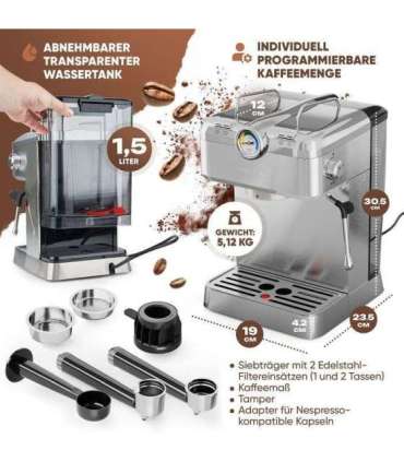 Espressomasin Proficook PCESKA1267