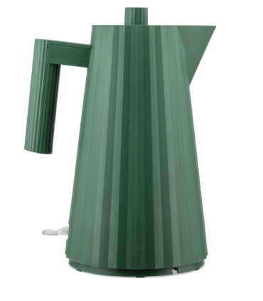 Water kettle Plisse Alessi, green