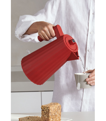 Veekeetja Plisse 1,7 L Alessi MDL06R, punane