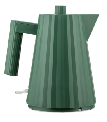 Water kettle Plisse Alessi, green