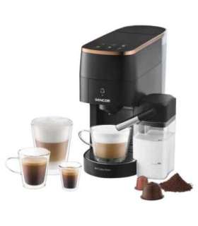 3in1 capsule coffee machine Sencor, black