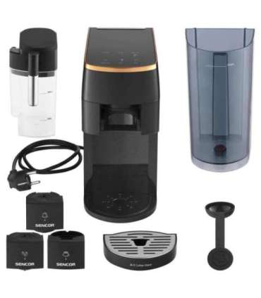 3in1 capsule coffee machine Sencor, black