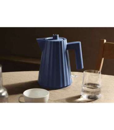 Water kettle Plisse Alessi, blue