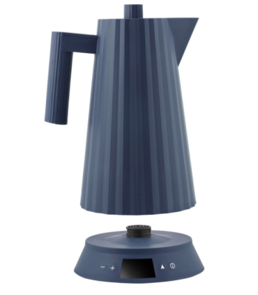 Water kettle Plisse Alessi, blue