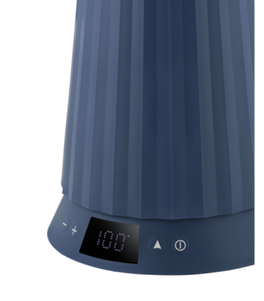 Water kettle Plisse Alessi, blue