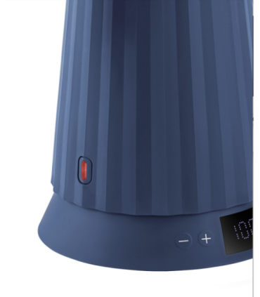 Water kettle Plisse Alessi, blue