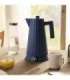 Water kettle Plisse Alessi, blue