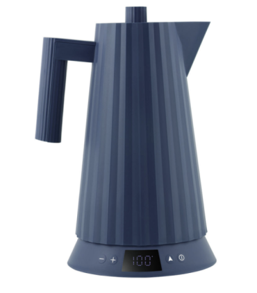 Water kettle Plisse Alessi, blue