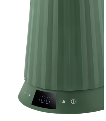 Water kettle Plisse Alessi, green