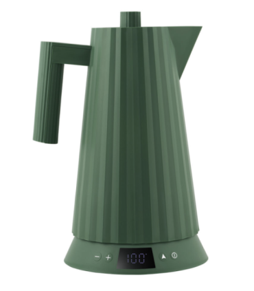 Water kettle Plisse Alessi, green