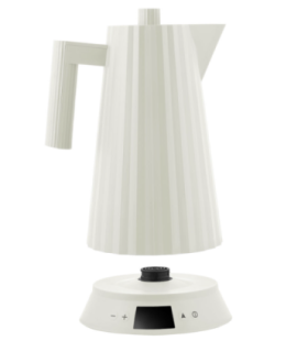 Water kettle Plisse Alessi, white