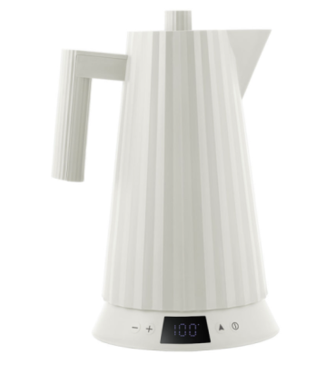 Veekeetja temperatuuri näidikuga, Alessi Plissé 1,7 L, Valge