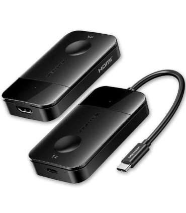 I/O VIDEO TRANSMITTER/RECEIVER/HDMI/USB-C ADOBB VENTION