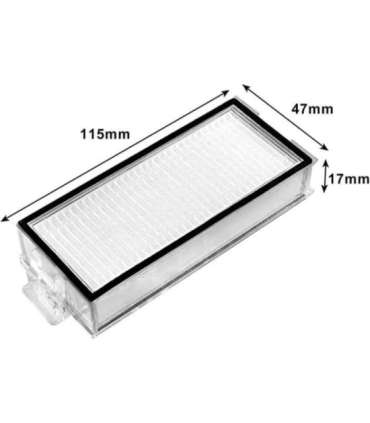 Vacuum Cleaner Accessory|ROBOROCK|Water Tank Filter|For C10/E20/E25/E35/S50/S51/S55/E45/S60/S61/S65/S45/S60 Pure/S65 Pure/E50