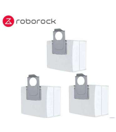 Vacuum Cleaner Accessory|ROBOROCK|Disposable Dust Bag 4pcs|White|For OC0/Q70+/Q70 Max+/OC5/Q75+/Q75 Max+/Q55+/O35/S75 MaxV Ul