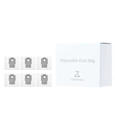 Vacuum Cleaner Accessory|ROBOROCK|Disposable Dust Bag 6pcs|White|For OC0/Q70+/Q70 Max+/OC5/Q75+/Q75 Max+/Q55+/O35/S75 MaxV Ul