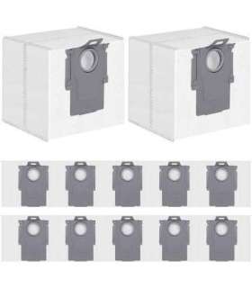 Vacuum Cleaner Accessory|ROBOROCK|Disposable Dust Bag 12-pack|White|For H5|8.04.0032