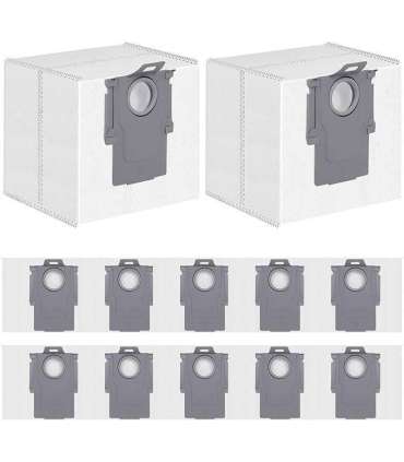 Vacuum Cleaner Accessory|ROBOROCK|Disposable Dust Bag 12-pack|White|For H5|8.04.0032