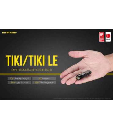 FLASHLIGHT T SERIES 300 LUMENS/TIKI LE NITECORE