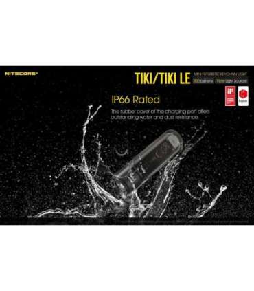 FLASHLIGHT T SERIES 300 LUMENS/TIKI LE NITECORE