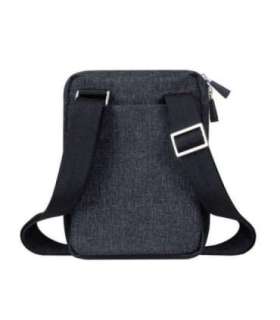 TABLET CASE CROSSBODY 8"/8810 BLACK MELANGE RIVACASE