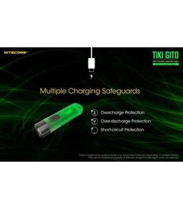 FLASHLIGHT T SERIES 300 LUMENS/TIKI GITD NITECORE