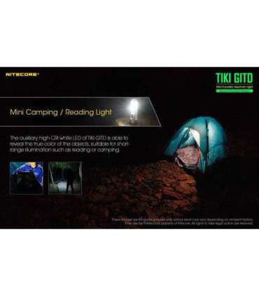 FLASHLIGHT T SERIES 300 LUMENS/TIKI GITD NITECORE