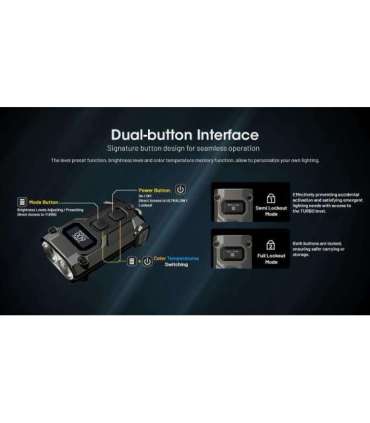 FLASHLIGHT T SERIES 600 LUMENS/TINI3 NITECORE