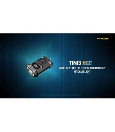 FLASHLIGHT T SERIES 600 LUMENS/TINI3 NITECORE