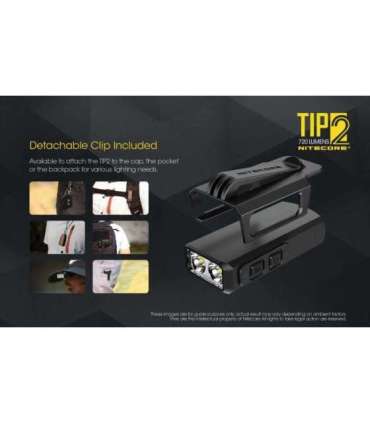 FLASHLIGHT T SERIES 720 LUMENS/TIP2 NITECORE