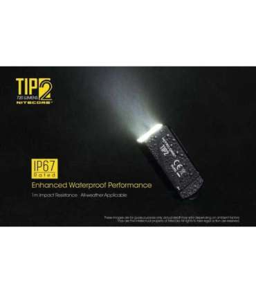 FLASHLIGHT T SERIES 720 LUMENS/TIP2 NITECORE