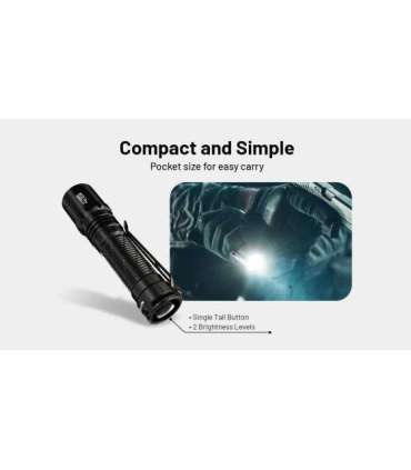 FLASHLIGHT MH SERIES/1800 LUMENS MT2C PRO NITECORE