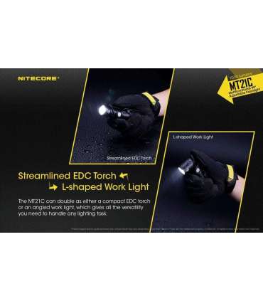 FLASHLIGHT MT SERIES/1000 LUMENS MT21C NITECORE