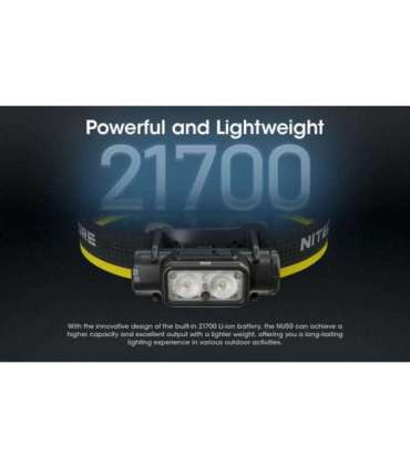 HEADLAMP NU SERIES 1400 LUMENS/NU50 NITECORE