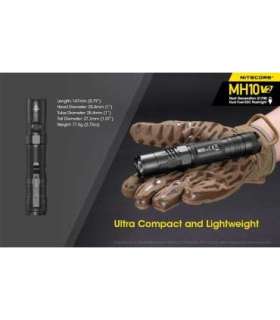 FLASHLIGHT MH SERIES/1200 LUMENS MH10 V2 NITECORE