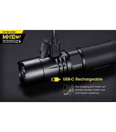 FLASHLIGHT MH SERIES/1200 LUMENS MH10 V2 NITECORE