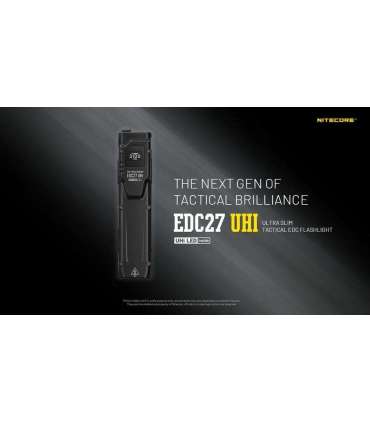 FLASHLIGHT EDC SERIES/EDC27UHI NITECORE