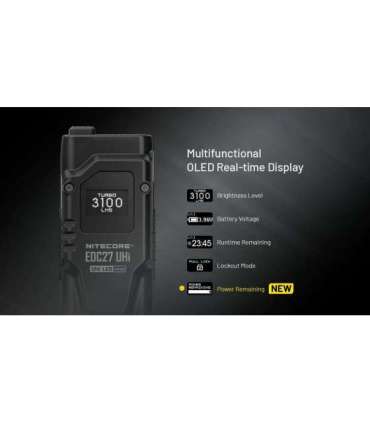 FLASHLIGHT EDC SERIES/EDC27UHI NITECORE