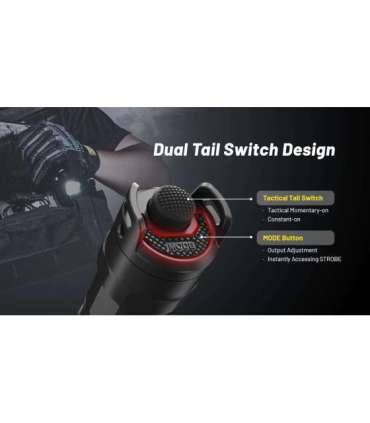 FLASHLIGHT PRECISE SERIES/3000 LUMENS P23I NITECORE