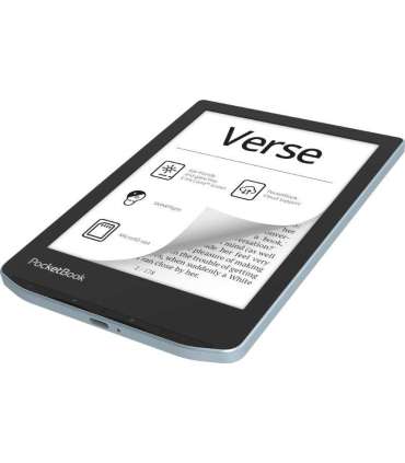 E-Reader|POCKETBOOK|Verse|6"|1024x758|1xUSB-C|Micro SD|Wireless LAN|Blue|PB629-2-WW