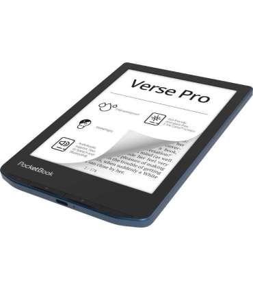 E-Reader|POCKETBOOK|Verse Pro|6"|1072x1448|1xUSB-C|Wireless LAN|Bluetooth|Azure|PB634-A-WW