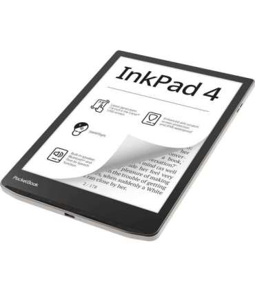 E-Reader|POCKETBOOK|InkPad 4|7.8"|1872x1404|1xAudio-Out|1xUSB-C|Micro SD|Wireless LAN|Bluetooth|PB743G-U-WW