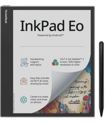 E-Reader|POCKETBOOK|InkPad Eo|10.3"|2480 x 1860|1xUSB-C|1xMicroSD Card Slot|Bluetooth|Grey|PB1042-M-WW