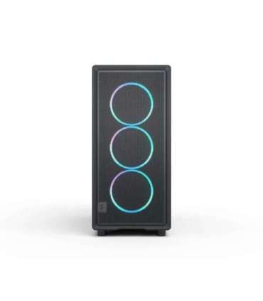 Fractal Design Case Epoch Black TG RGB Light Tint ATX Power supply included No