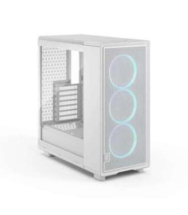 Fractal Design Case Epoch White TG RGB Clear Tint ATX Power supply included No