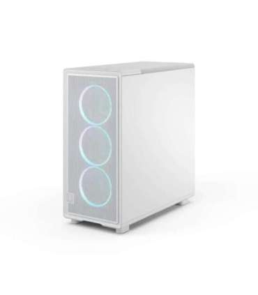 Fractal Design Case Epoch White TG RGB Clear Tint ATX Power supply included No