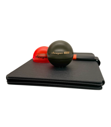 Deeper CHIRP+3 sonar +36W foldable solar charger power bundle